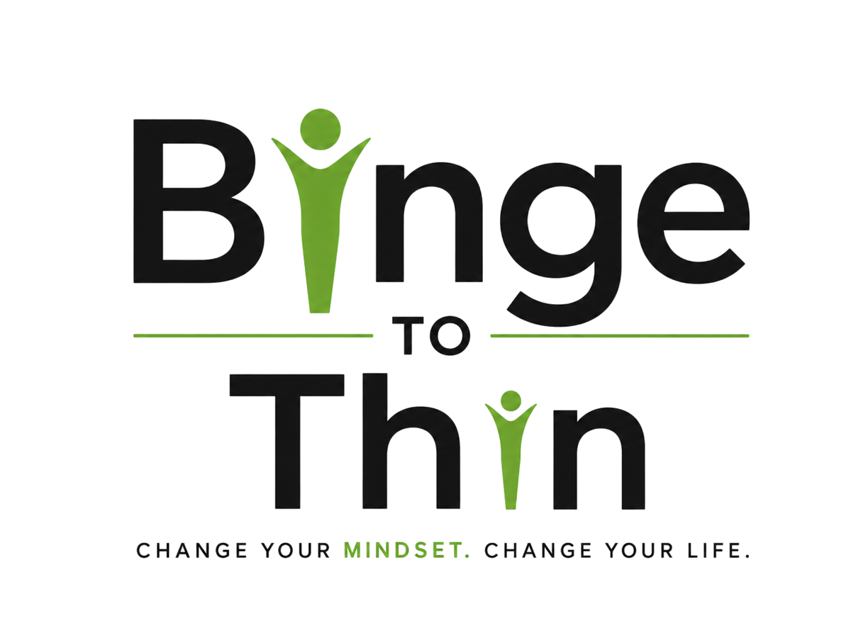 Binge to Thin - health and wellness coaching client of Delaware Valley AI